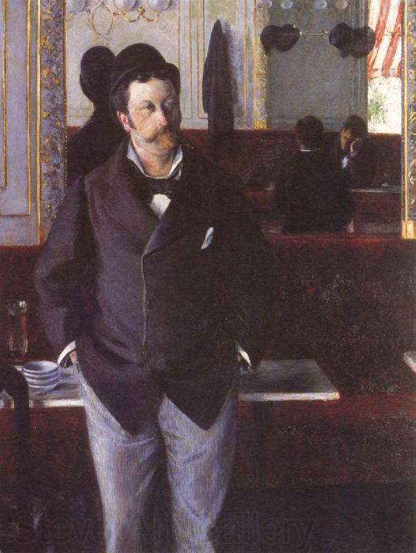 Gustave Caillebotte In a Cafe Germany oil painting art